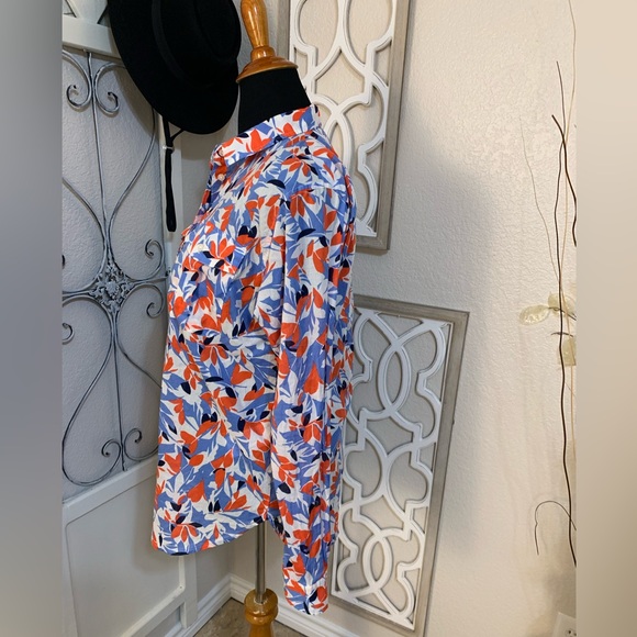 Lauren patriotic button down shirt, top, blouse - Picture 2 of 12